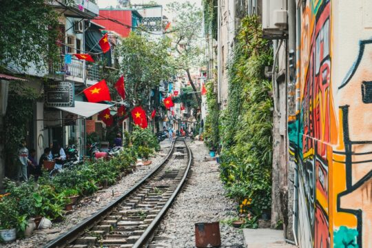 Train street Hanoi